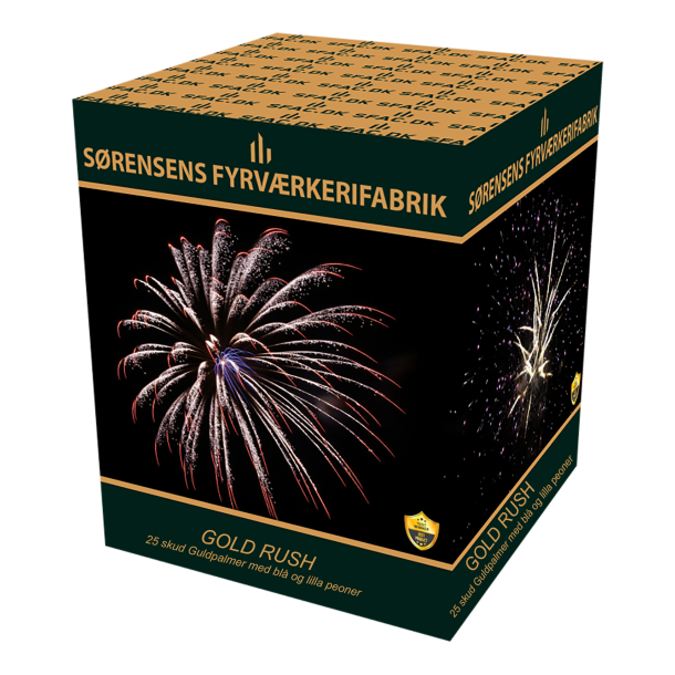 Gold Rush - 25 skuds batteri i 20mm